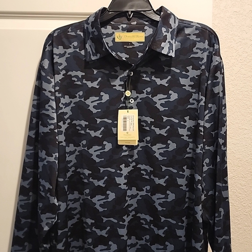 Donald Ross LS Polo Shirt